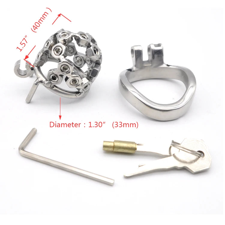 Prickly Pear Chastity Cage - Chastity Cages - Twisted Jezebel