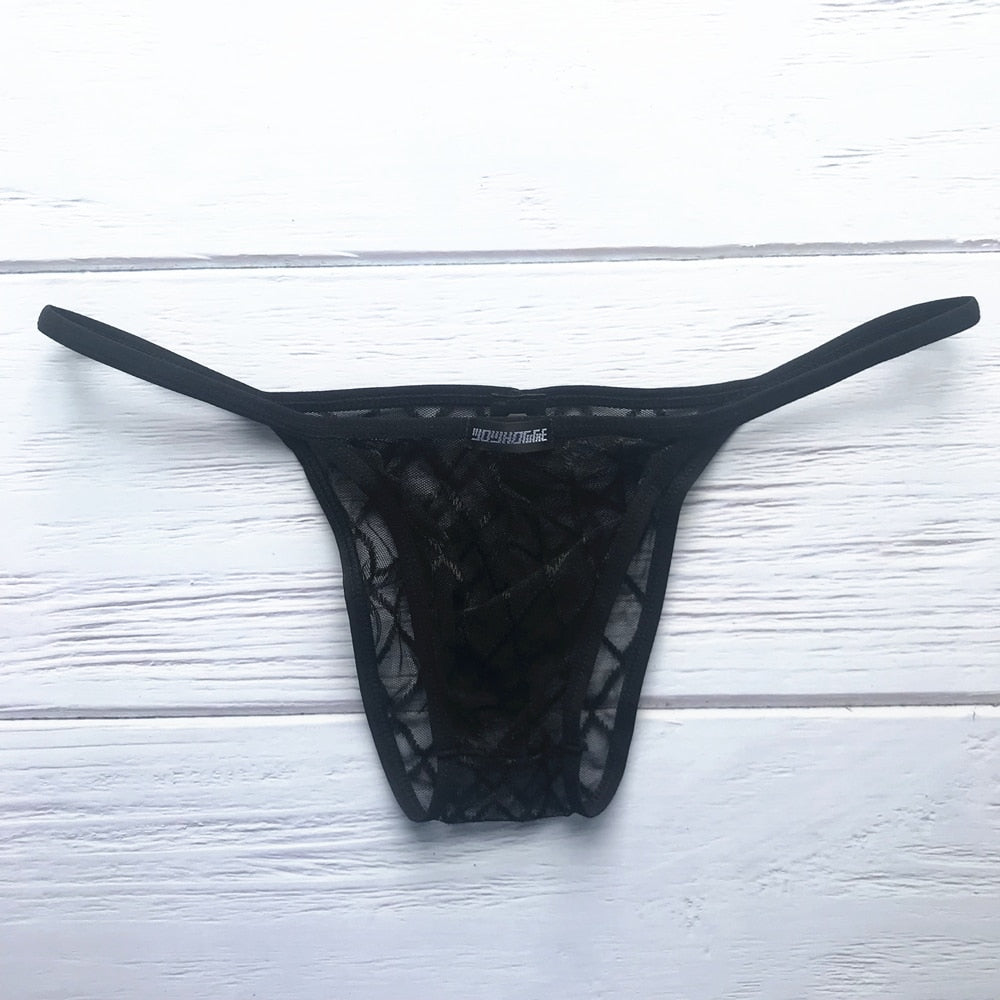 Lace Fishnet Low-waist Briefs - Panties - Twisted Jezebel