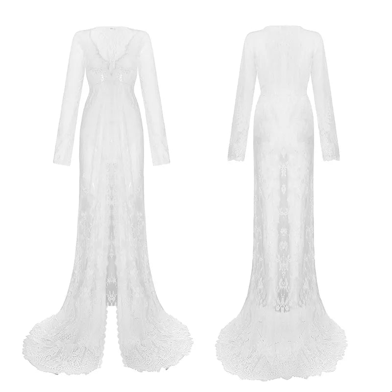 Morticia's Seductress Lingerie - Bathrobe - Twisted Jezebel