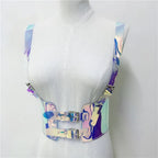 Steamsissy Crystal Holographic Bustier