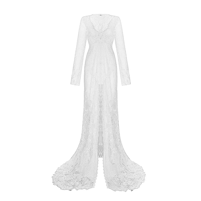 Morticia's Seductress Lingerie - Bathrobe - Twisted Jezebel
