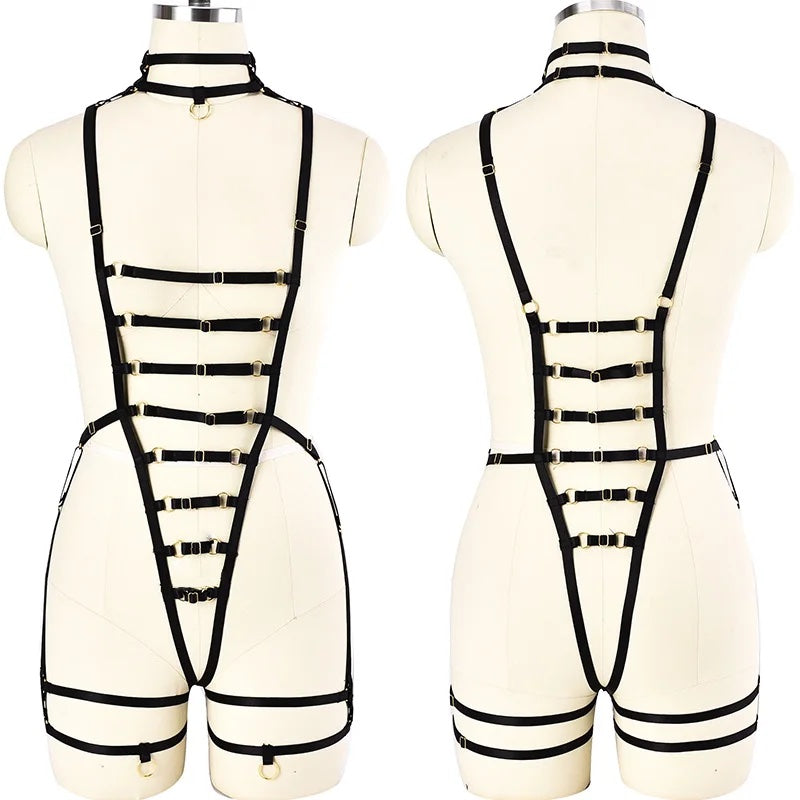 NUVO Elastic Sissy Harness - Harness - Twisted Jezebel