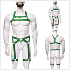 NUVO Men's Elastic Harness & Garter - Harness - Twisted Jezebel