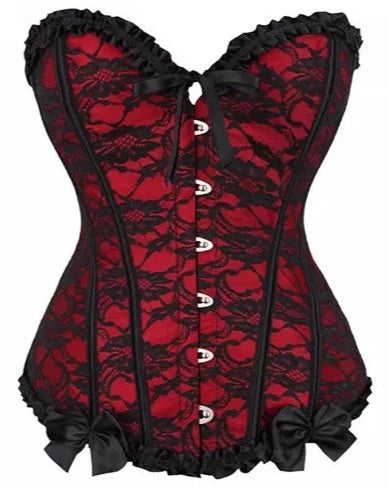 BoomGlam Sissy Basque - Corset - Twisted Jezebel