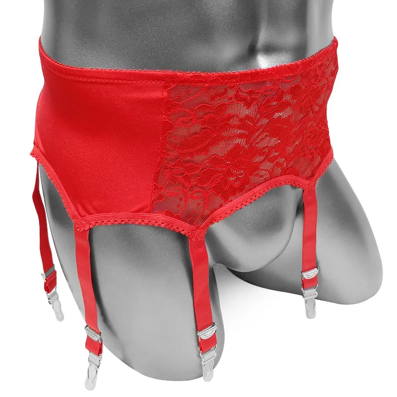 High Waist Sissy Boy Garters - Garter - Twisted Jezebel