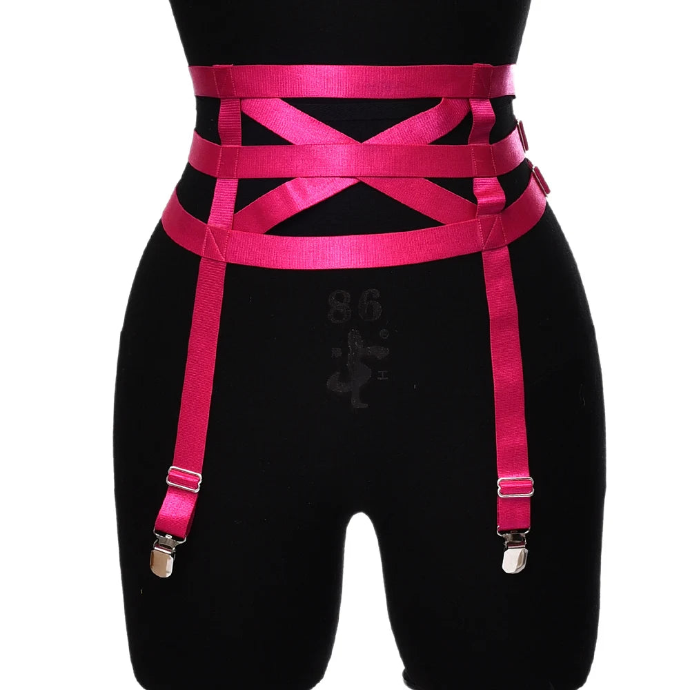 NUVO Criss Cross Garters - Garter - Twisted Jezebel