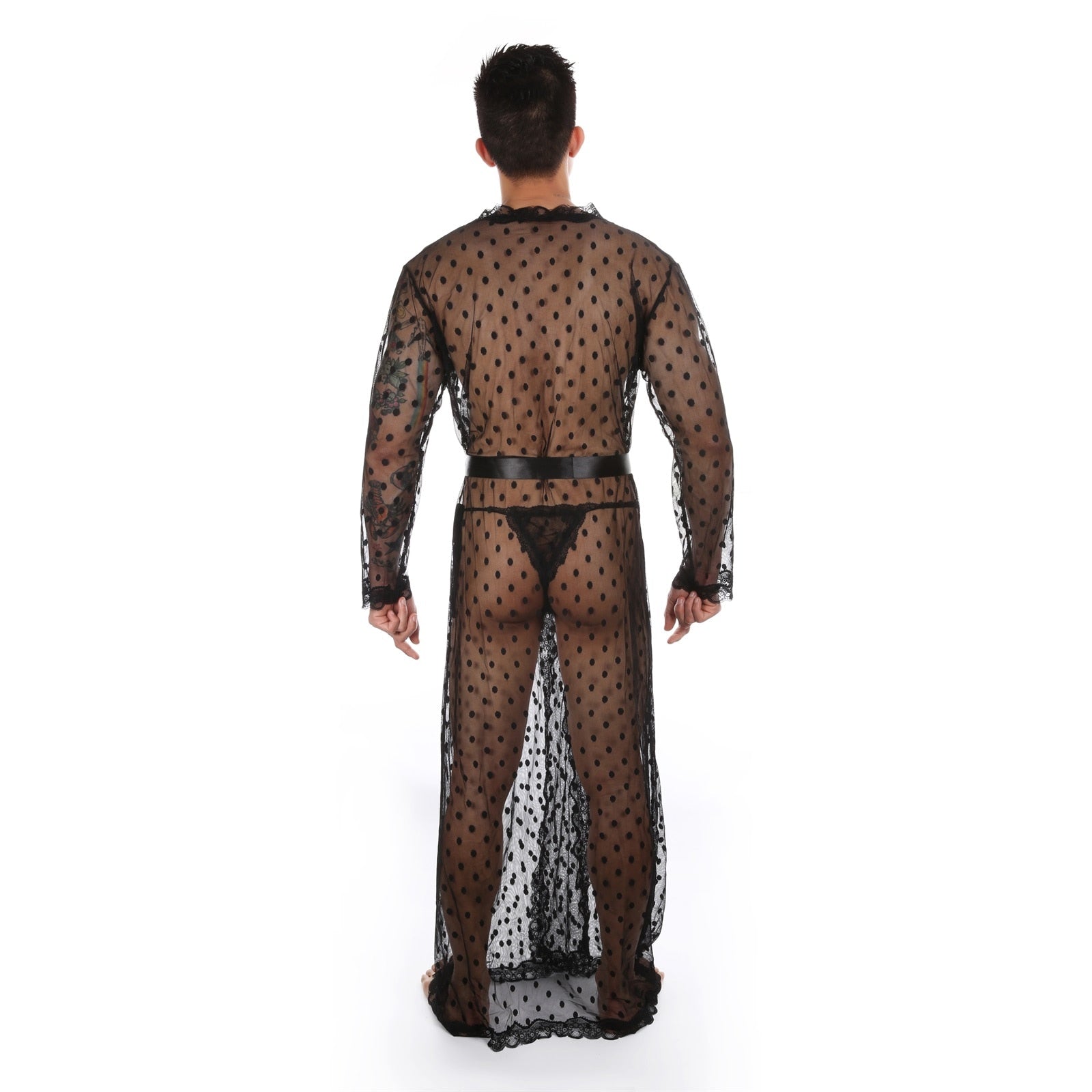 Kimono Bathrobe & Thong Set - Bathrobe - Twisted Jezebel
