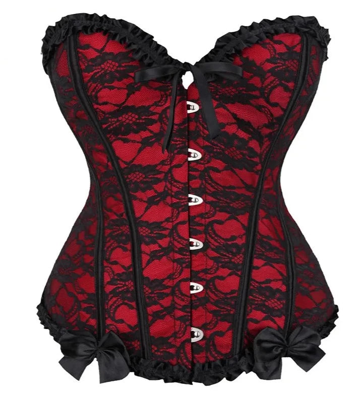 BoomGlam Sissy Basque - Corset - Twisted Jezebel