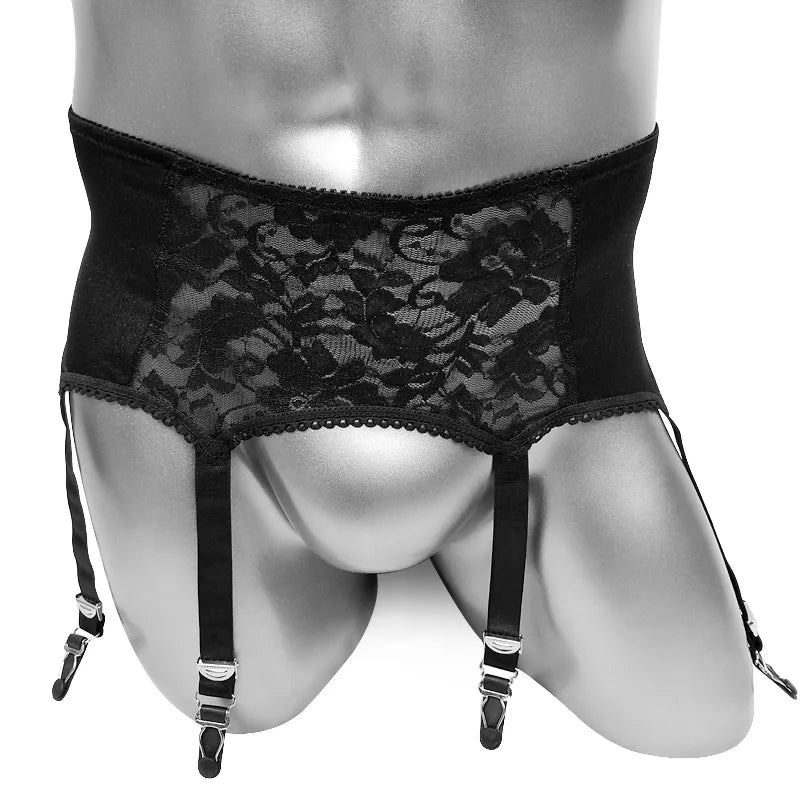 High Waist Sissy Boy Garters - Garter - Twisted Jezebel