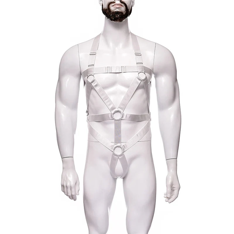 NUVO Men's Elastic Uni-Harness - Harness - Twisted Jezebel