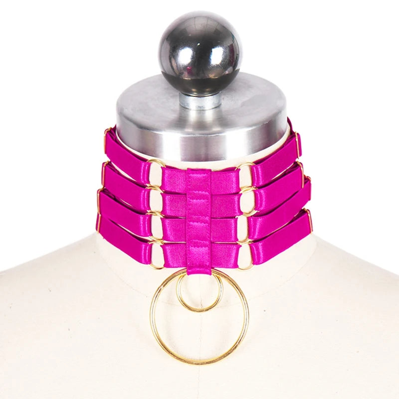 NUVO Quad-band Choker - Collar - Twisted Jezebel
