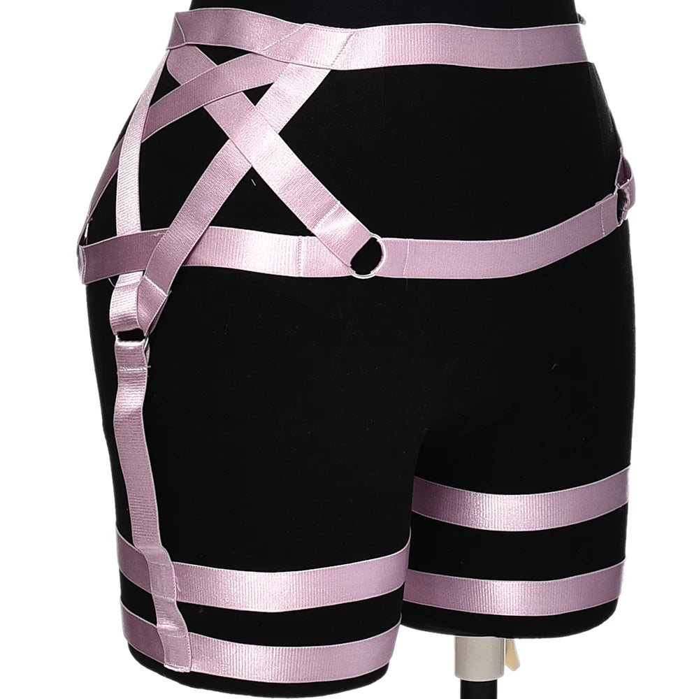 NUVO Elastic Garters - Lingerie - Twisted Jezebel