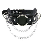 DEZI Choker Collars, Black - Collars - Twisted Jezebel