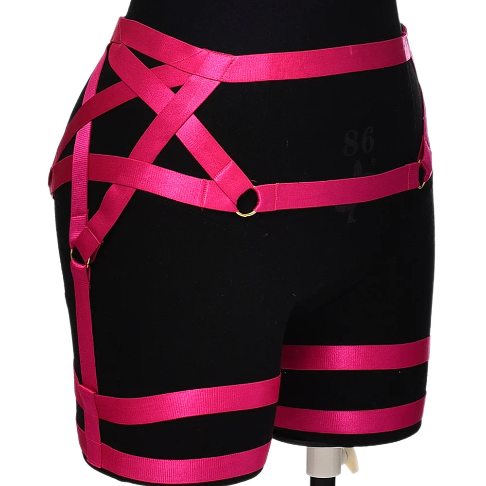 NUVO Elastic Garters - Lingerie - Twisted Jezebel