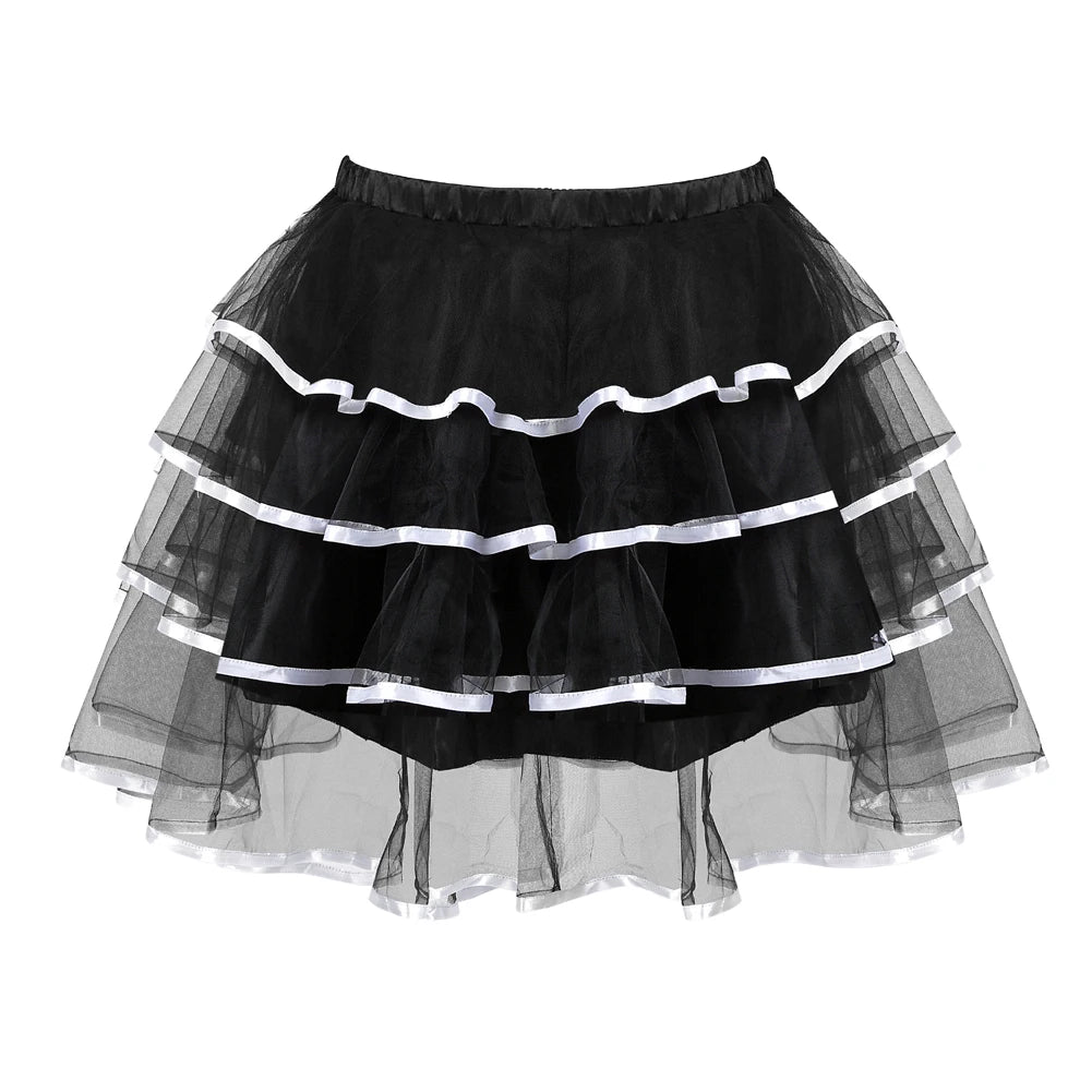 Gothic Maxi Skirt S-6XL - Skirt - Twisted Jezebel
