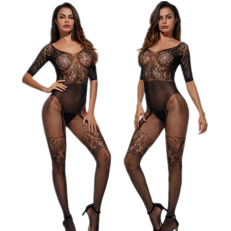Sissy Stockings Body Suit
