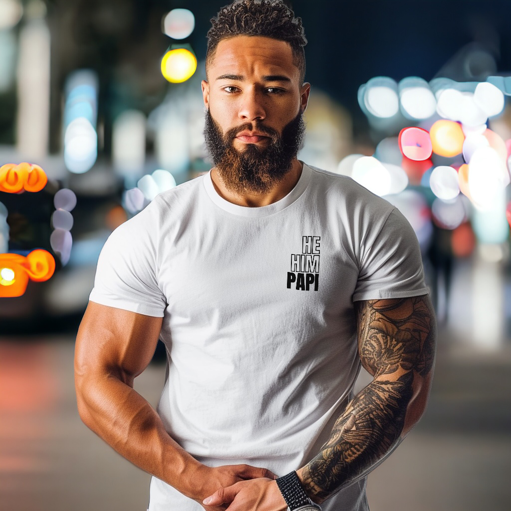 He Him Papi II Tee