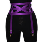 NUVO Criss Cross Garters - Garter - Twisted Jezebel