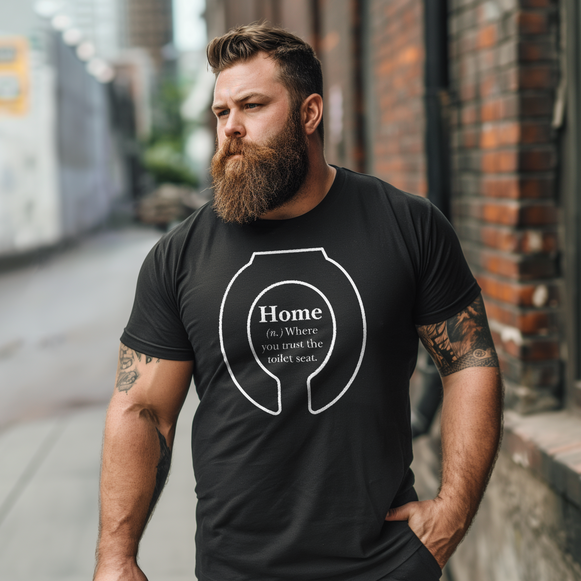 Home: Where You Trust the Toilet Tee - Tee - Twisted Jezebel