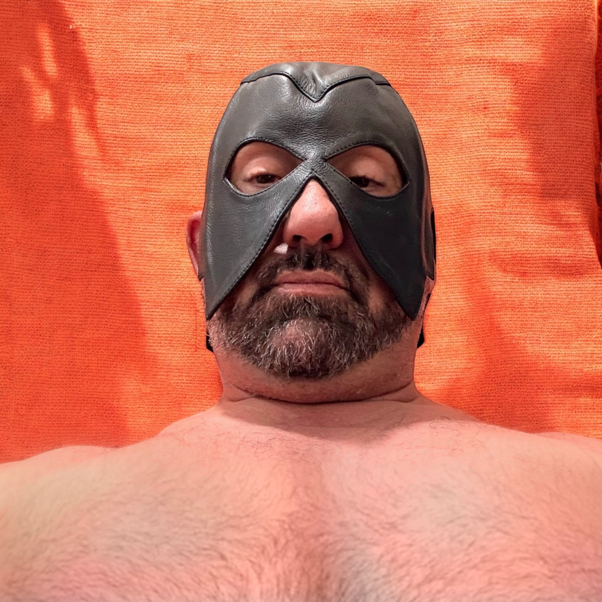 Adjustable Leather Executioner's Mask