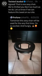 The Big Rim Cushioned, Travel Rimming Chair