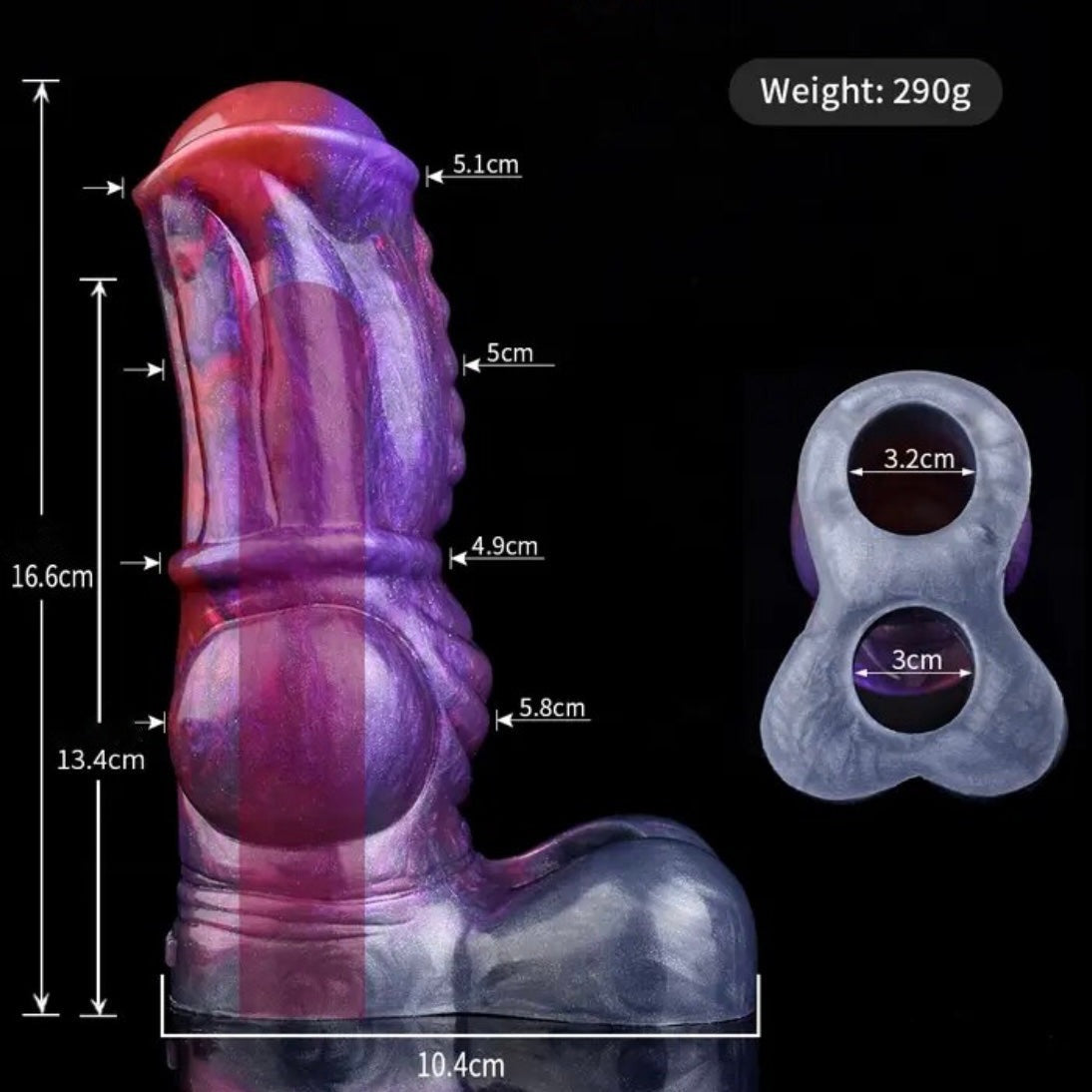Fantasy Knot Cock Sheaths - Anal Toy - Twisted Jezebel