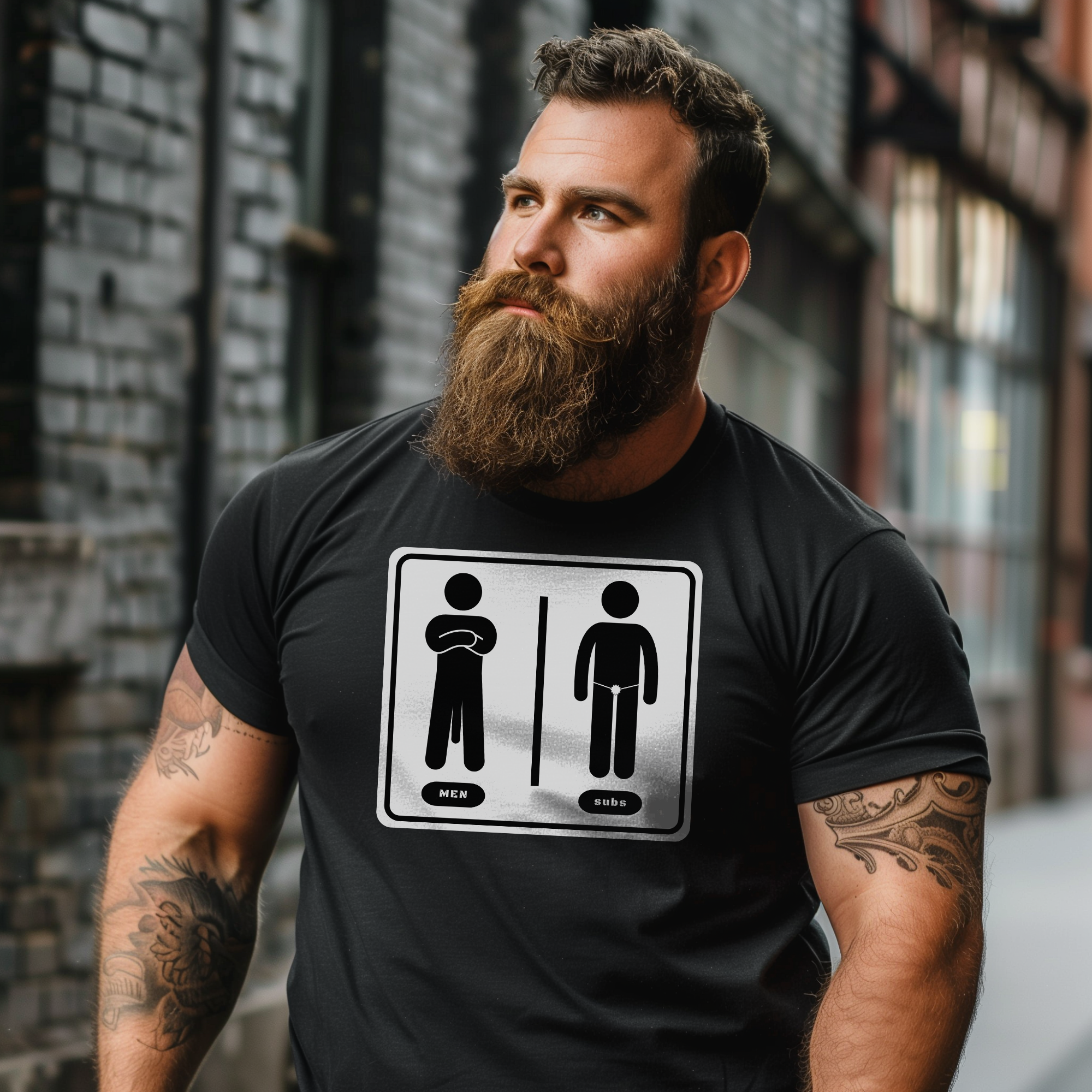 Men & subs Tee