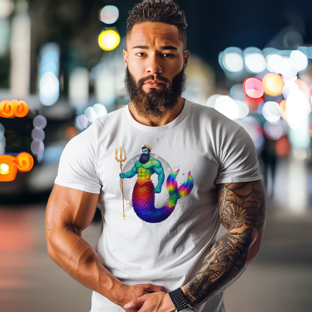 Hunky Daddy Merman II Tee