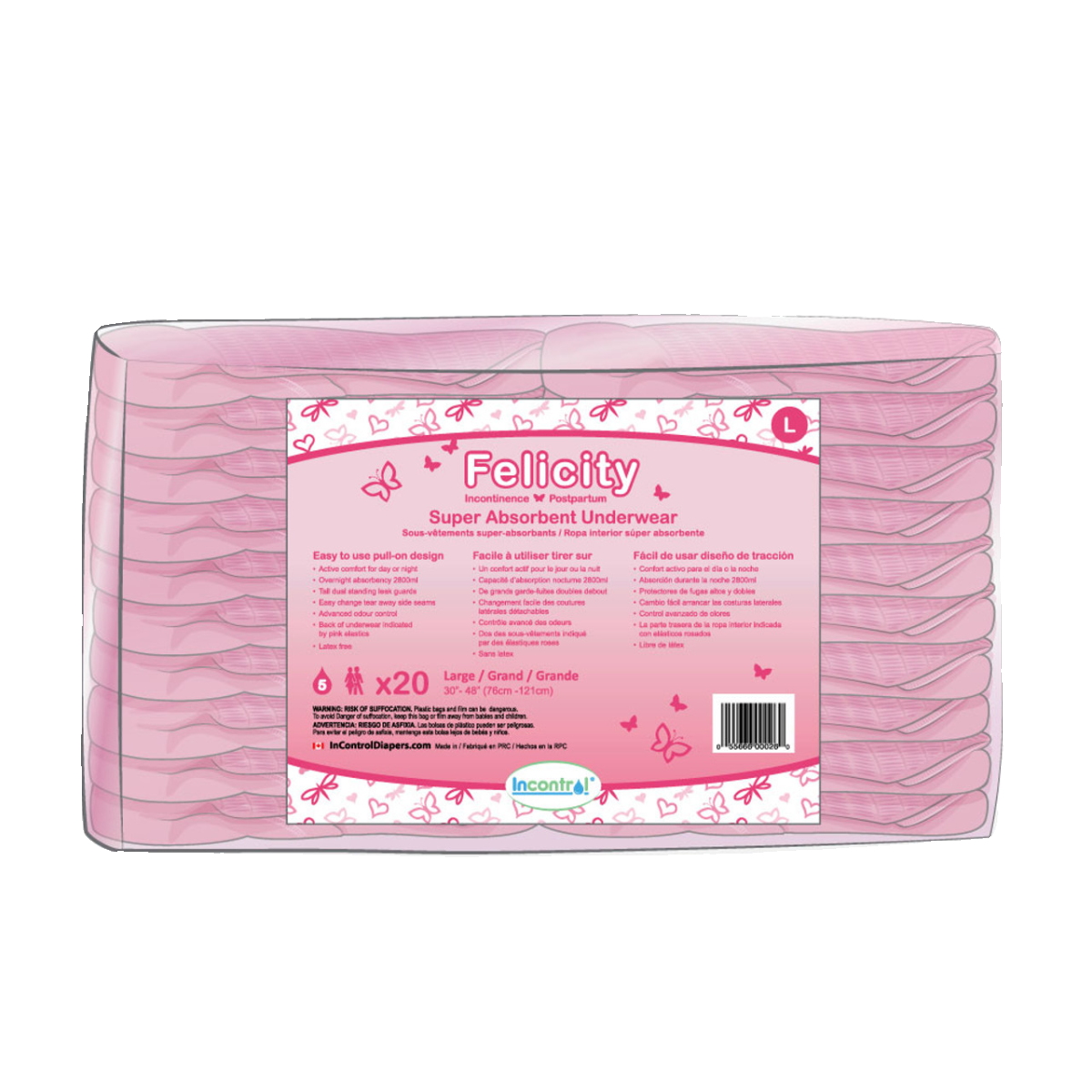 Felicity ABDL Fancy Pullups - Disposable Diapers - Twisted Jezebel