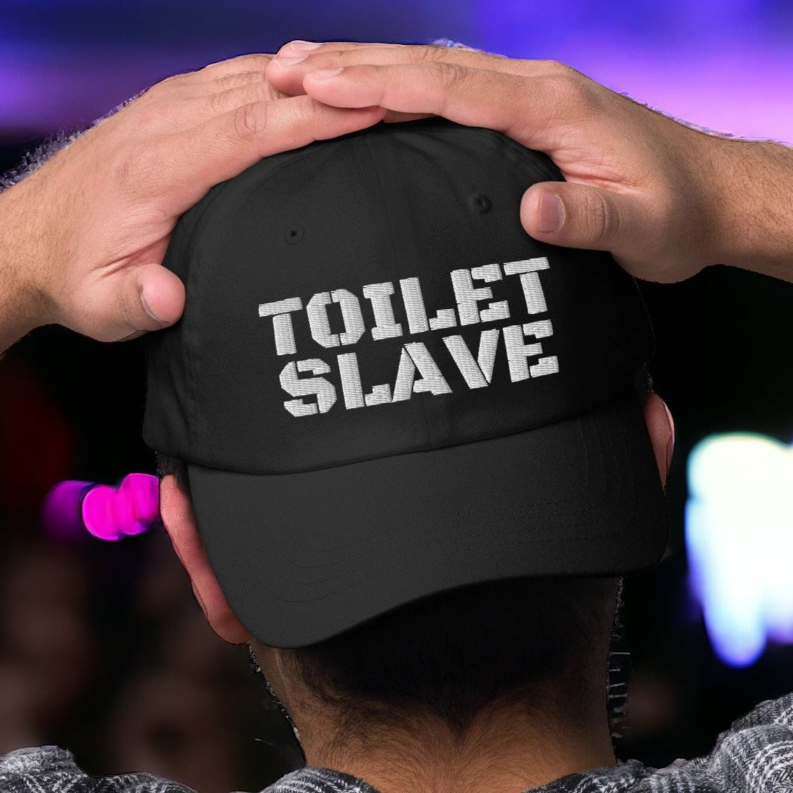 Toilet Slave Embroidered Dad Cap