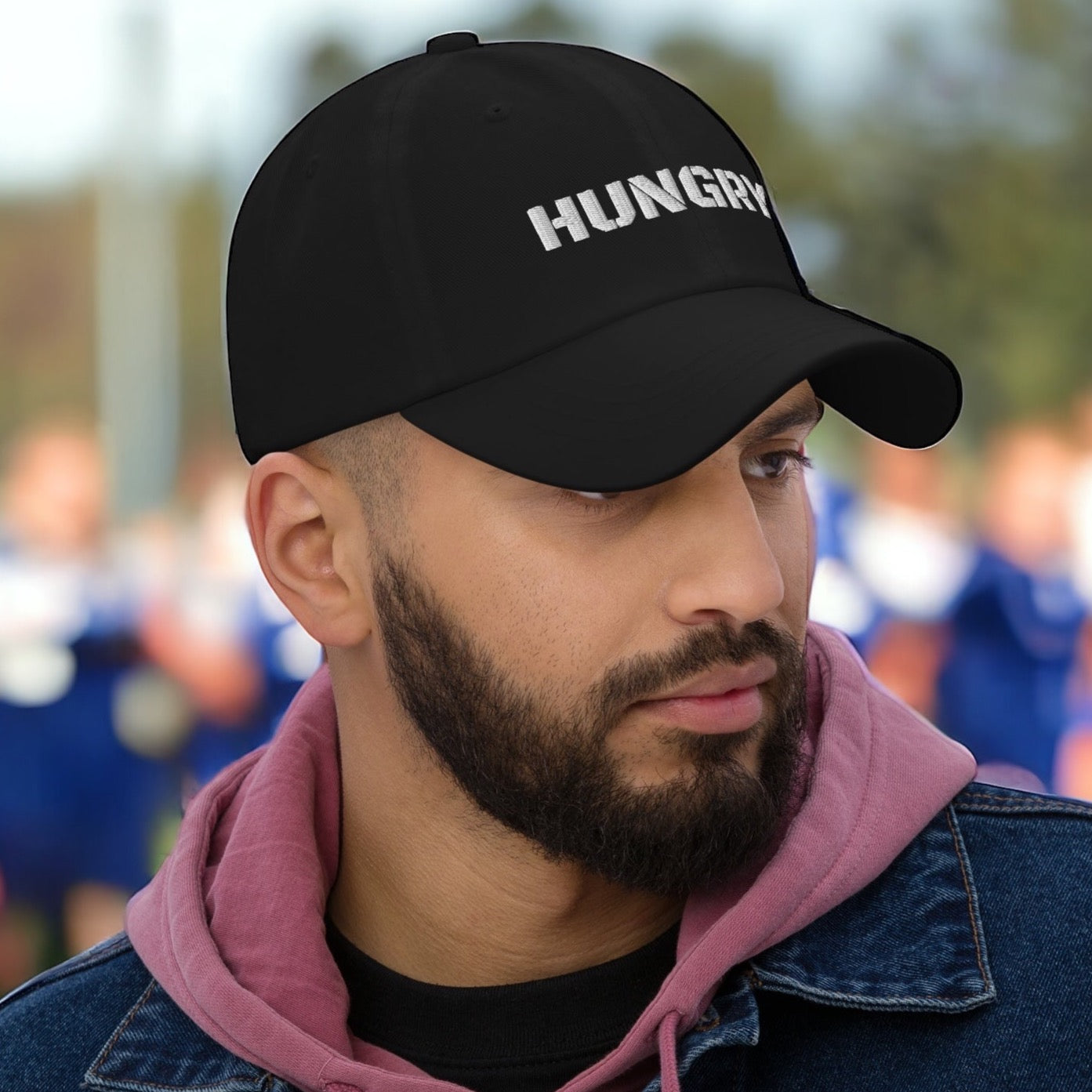 Hungry Embroidered Cap - Ball Cap - Twisted Jezebel