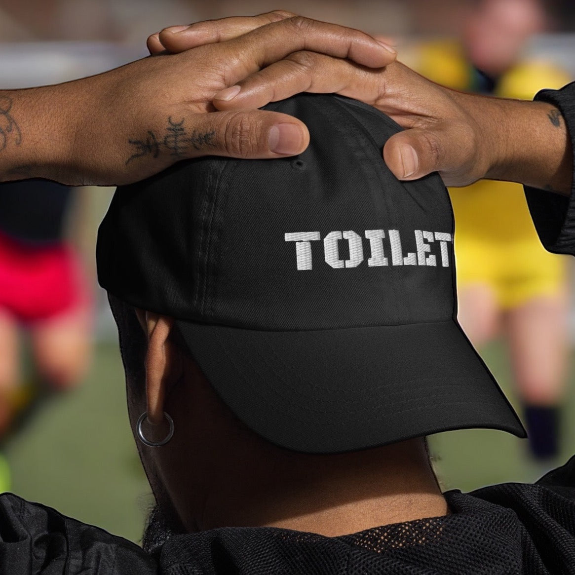 Industrial Strength Toilet Embroidered Cap - Ball Cap - Twisted Jezebel