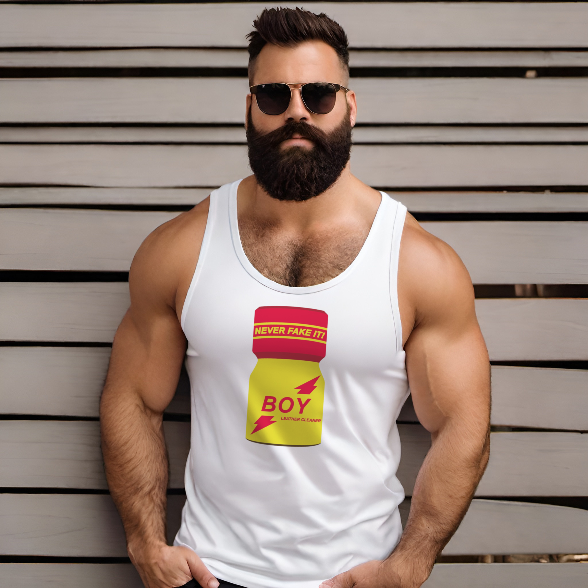 Poppers Boy Tank - Tank - Twisted Jezebel
