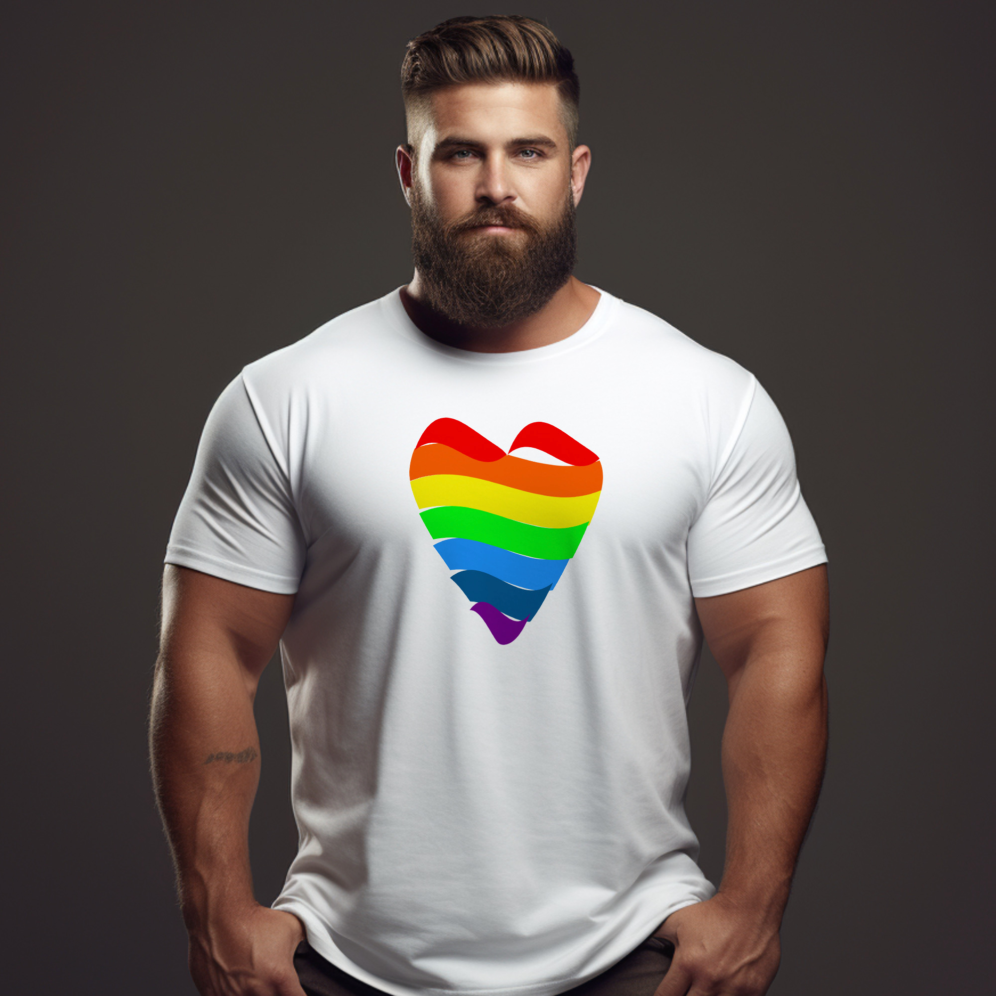 Pride Heart Tee - Tee - Twisted Jezebel