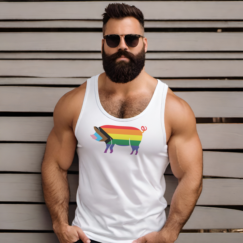 Pride Pig Tank - Tank - Twisted Jezebel