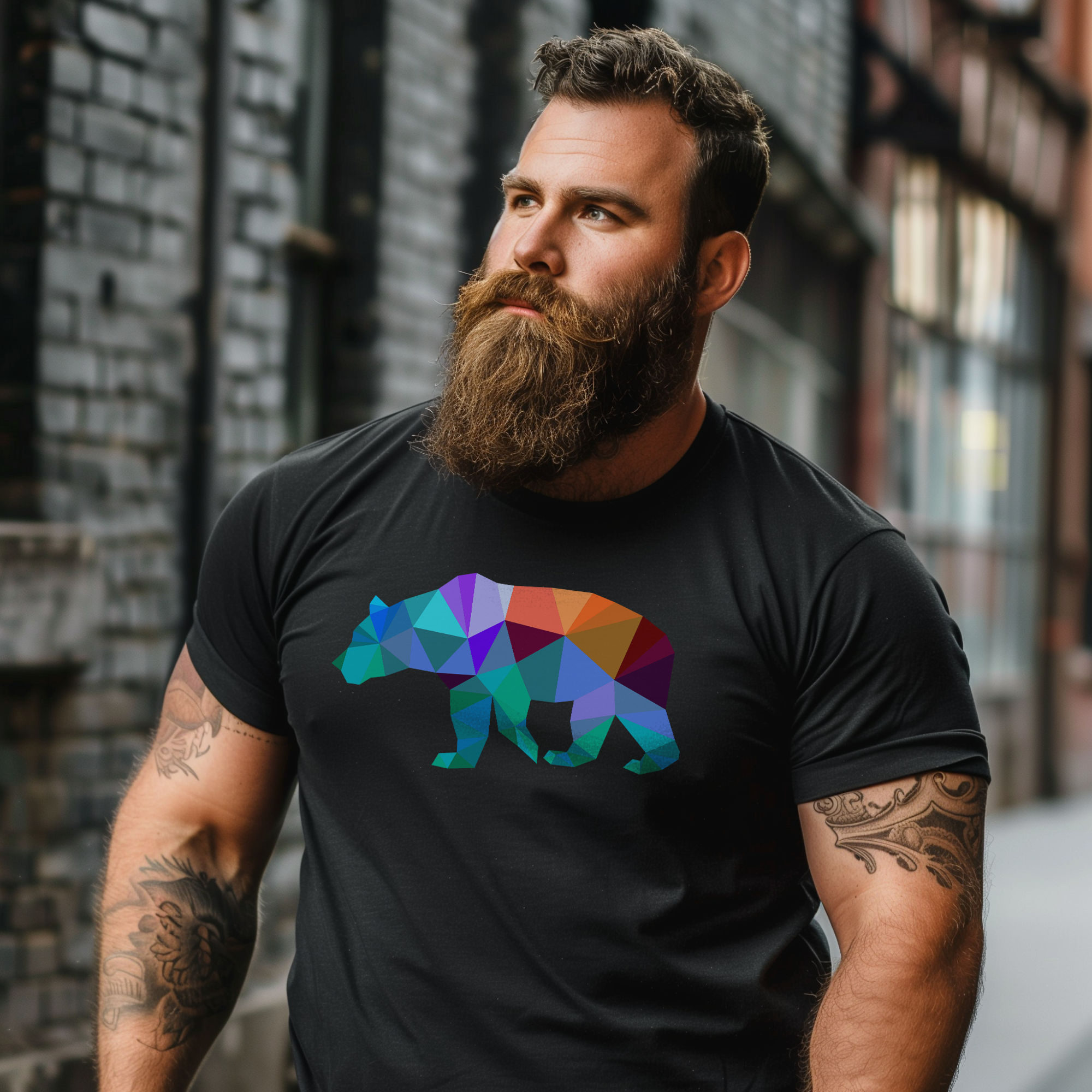 Prism Bear Tee - Tee - Twisted Jezebel