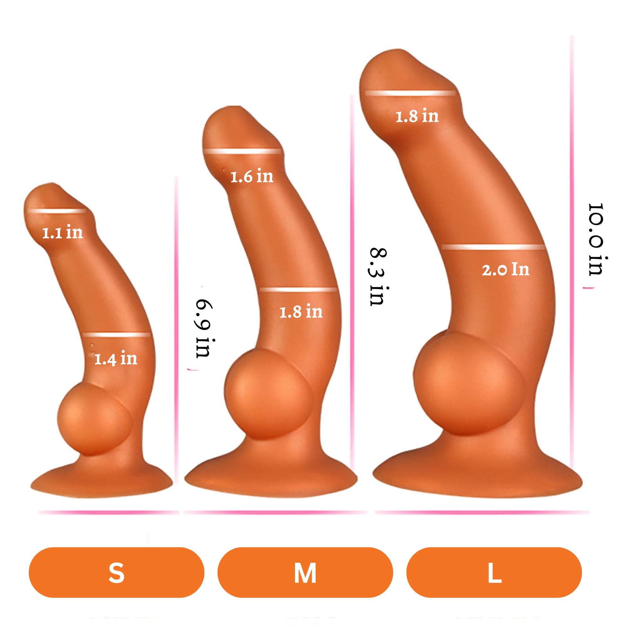 Liquid Silicone Perfect Penis - Anal Toy - Twisted Jezebel