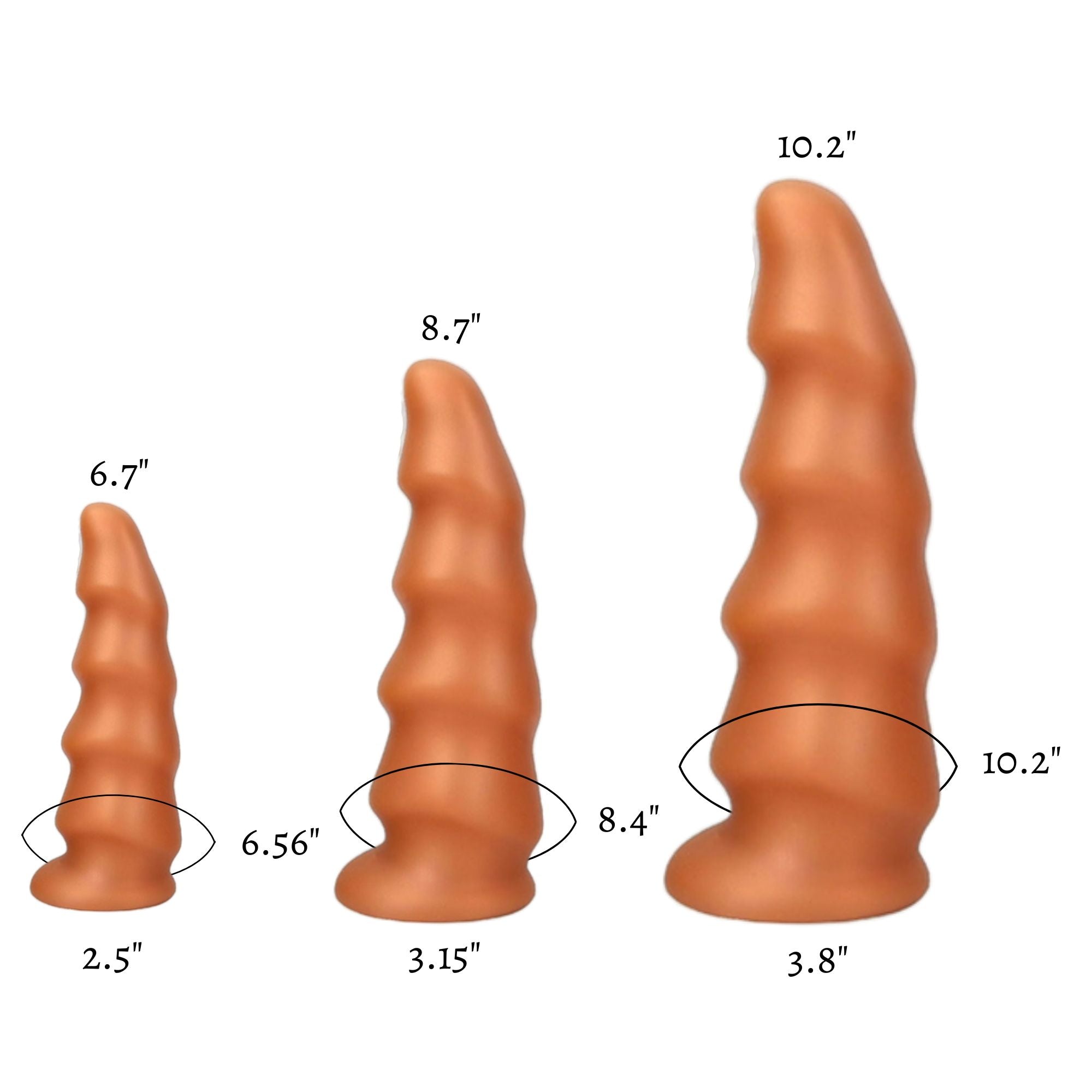 Ribbed Bud Stud - Anal Toy - Twisted Jezebel