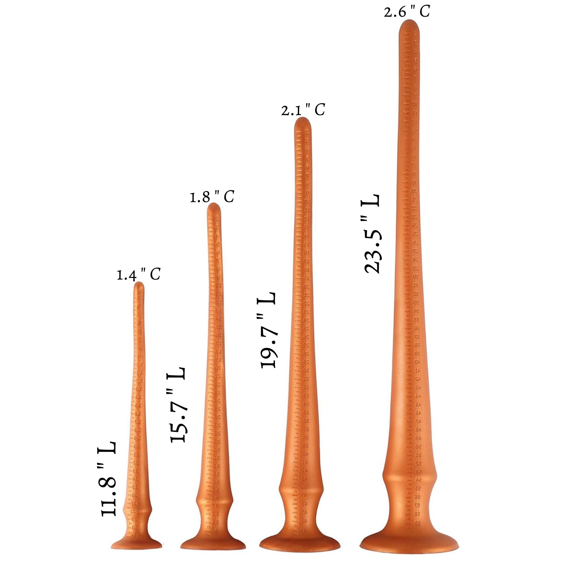 Liquid Silicone French Ticklr - Anal Toy - Twisted Jezebel