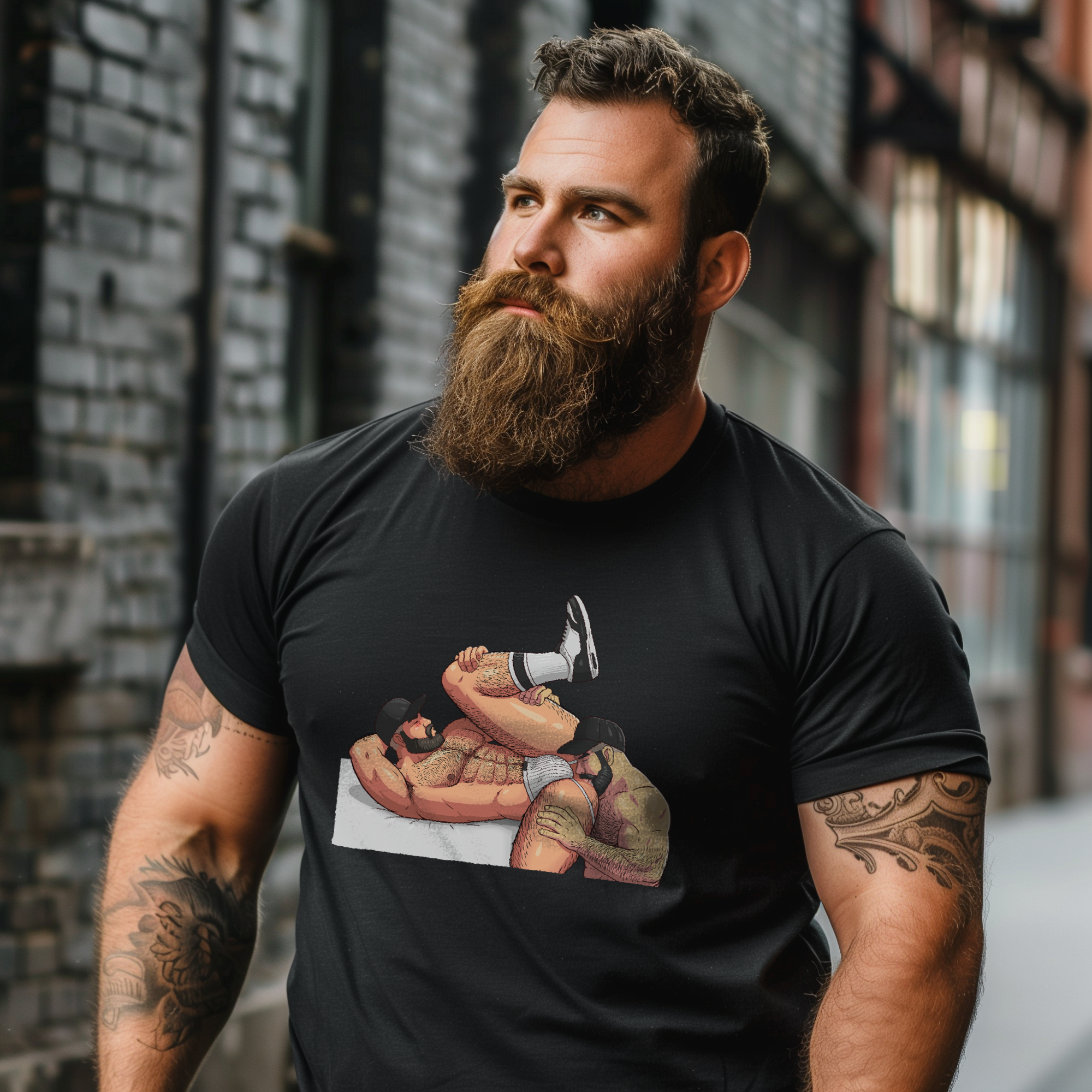 Men Rimming Tee: Color Edition