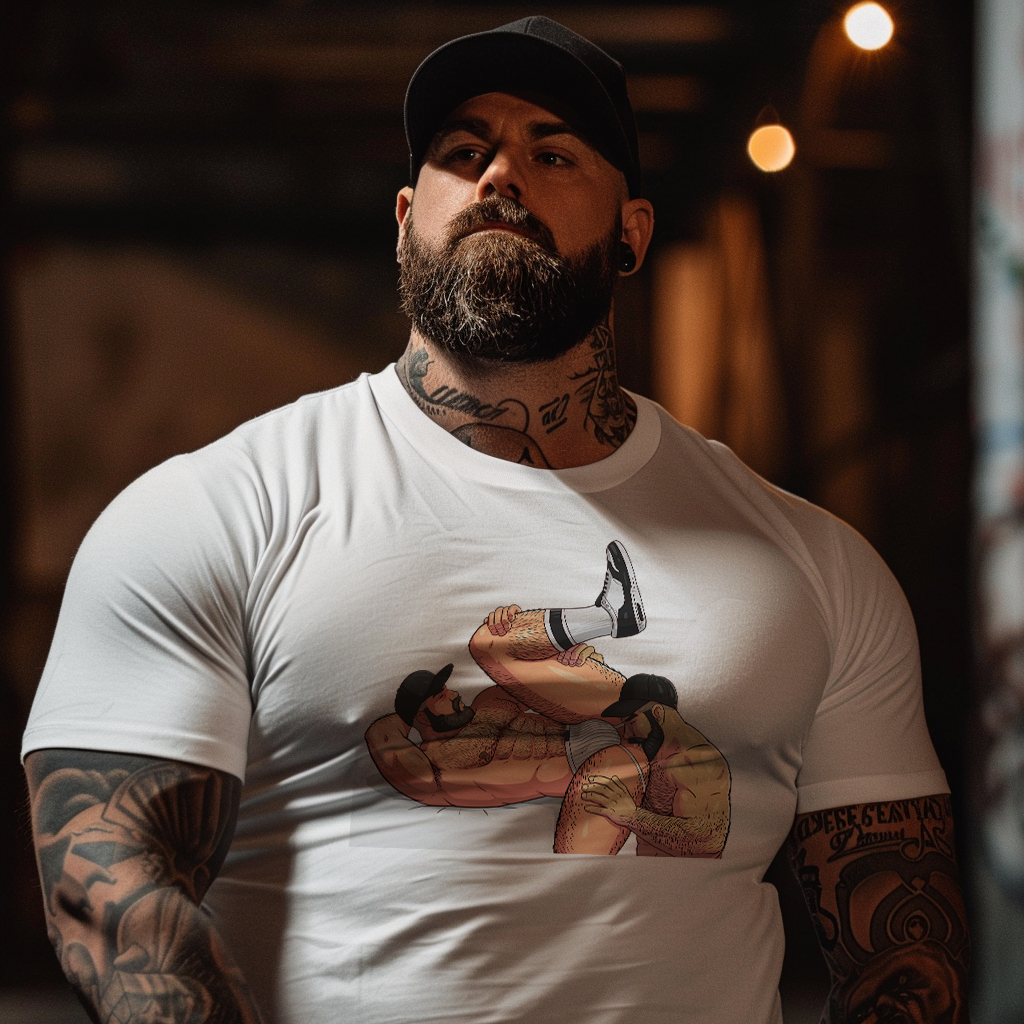 Men Rimming Tee: Color Edition