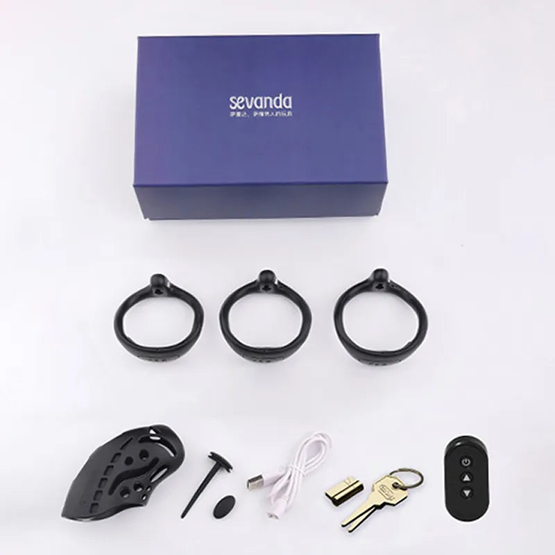 Sevanda 2.0 Smart eStim Chastity Cage - Chastity Cages - Twisted Jezebel