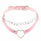 DEZI Choke Collars, Pink Sissy - Collars - Twisted Jezebel