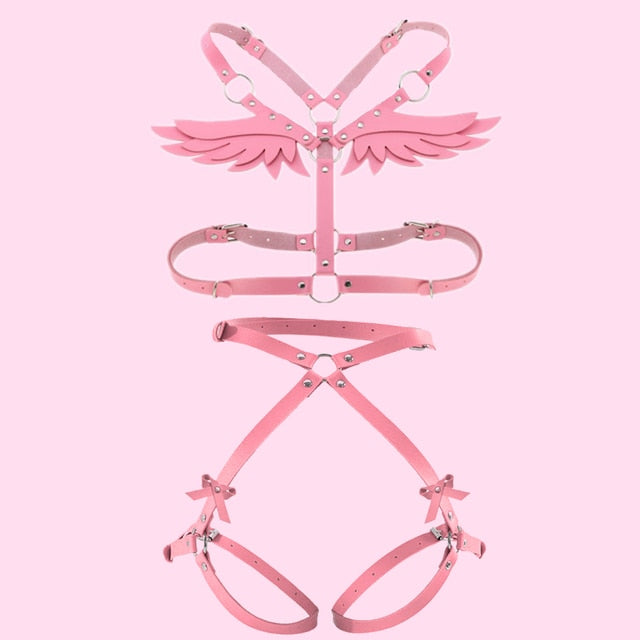 Broken Angel Sissy Harness - Garter - Twisted Jezebel