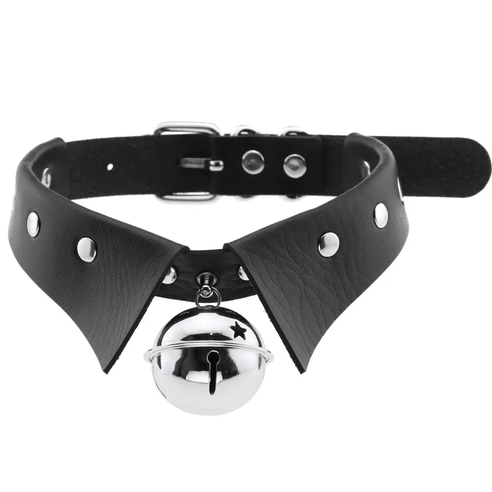 DEZI Choker Collars, Black - Collars - Twisted Jezebel
