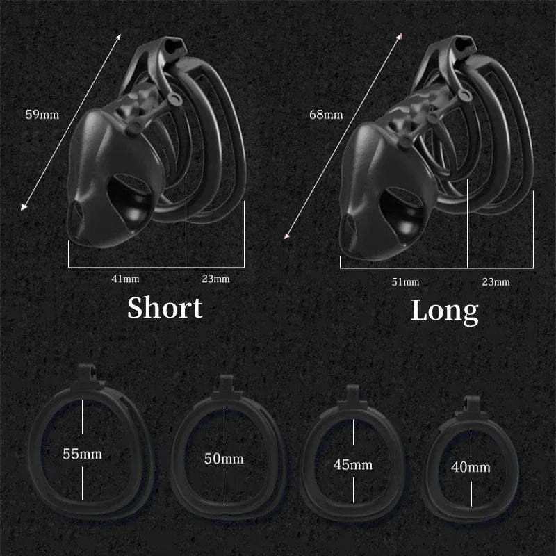 Exoskeleton Chastity Cage