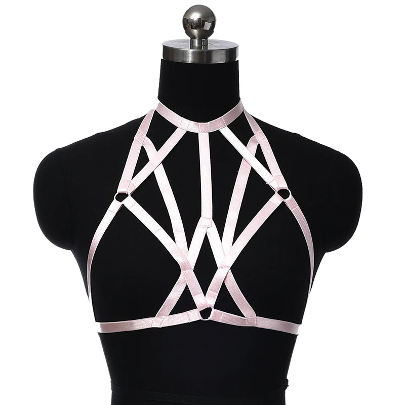NUVO 7-Strap Sissy Harness - Lingerie - Twisted Jezebel