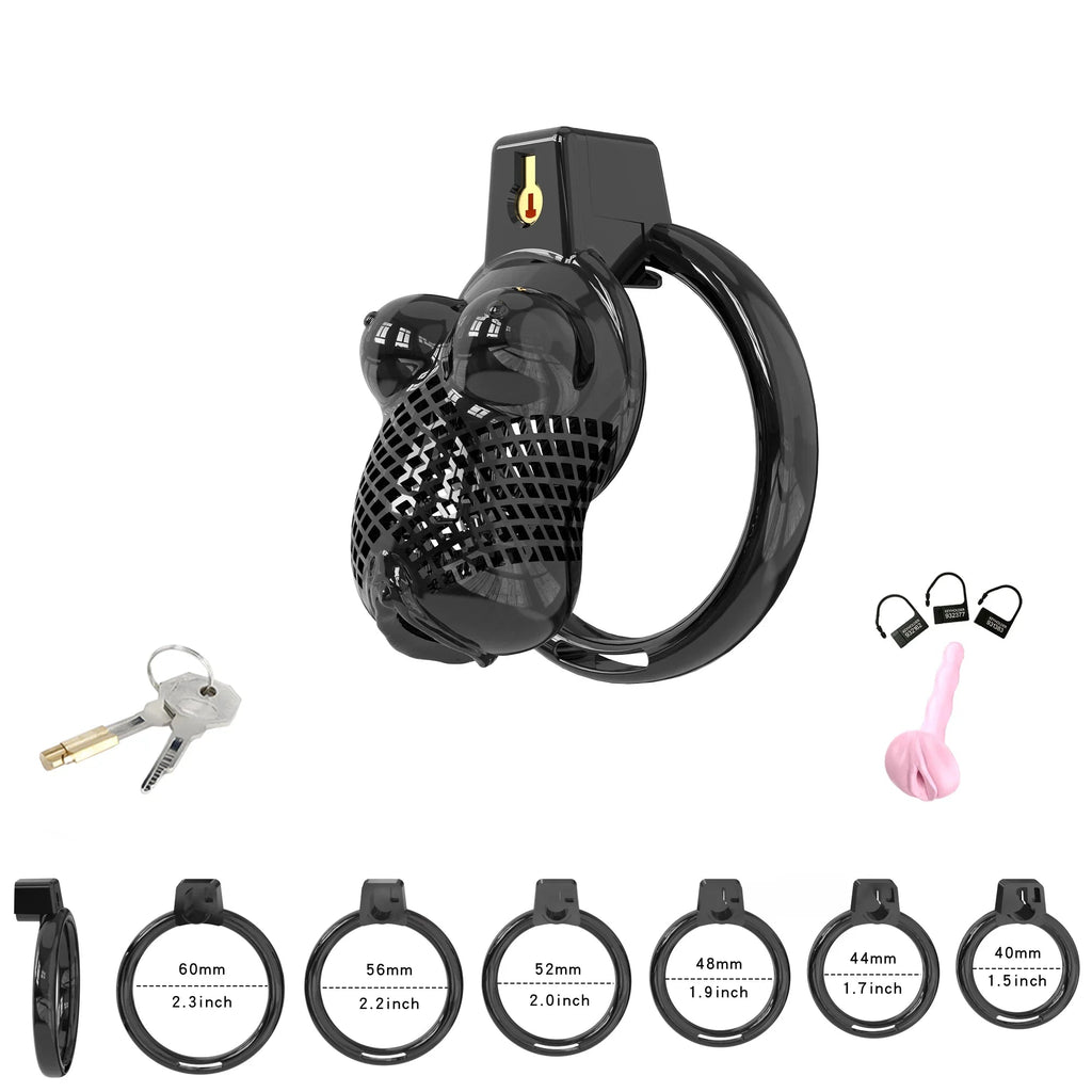 Pussy Boy Chastity Cage