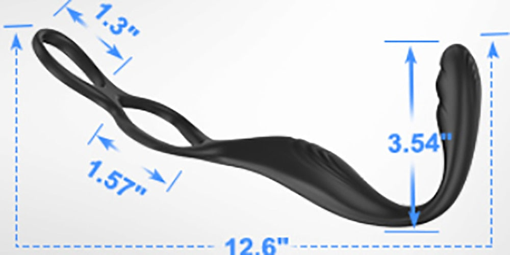 Borden Vibrating Prostate Milker (US, UK, and France Only) - Prostate Milker - Twisted Jezebel