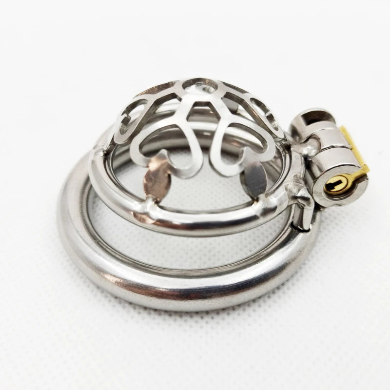 Steel Hearts Chastity Cage